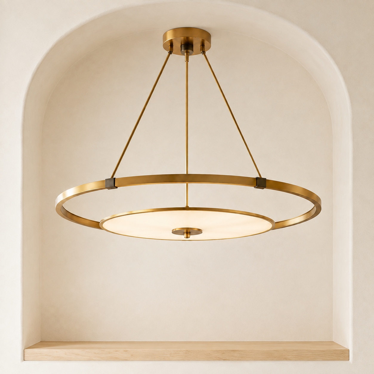 Caviren Line Orbit Ring Chandelier