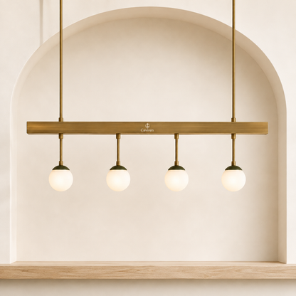 Caviren Line Linear Orb Dining Pendant