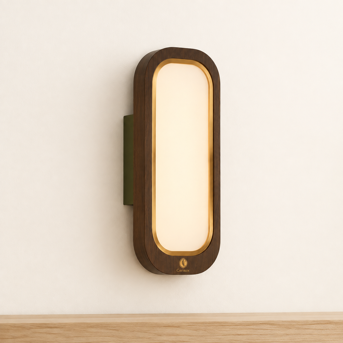 Caviren Veil Frame Panel Sconce
