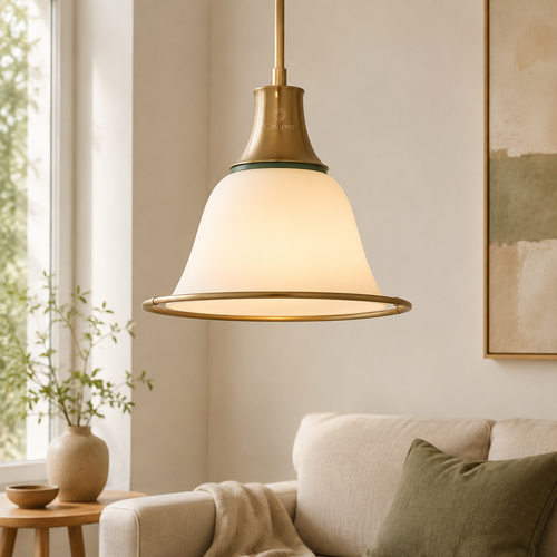 Caviren Halo Bell Ring Pendant Light