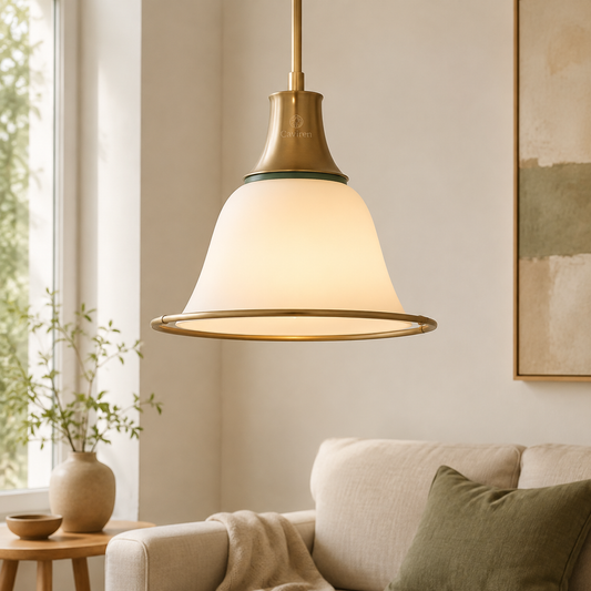 Caviren Halo Bell Ring Pendant Light