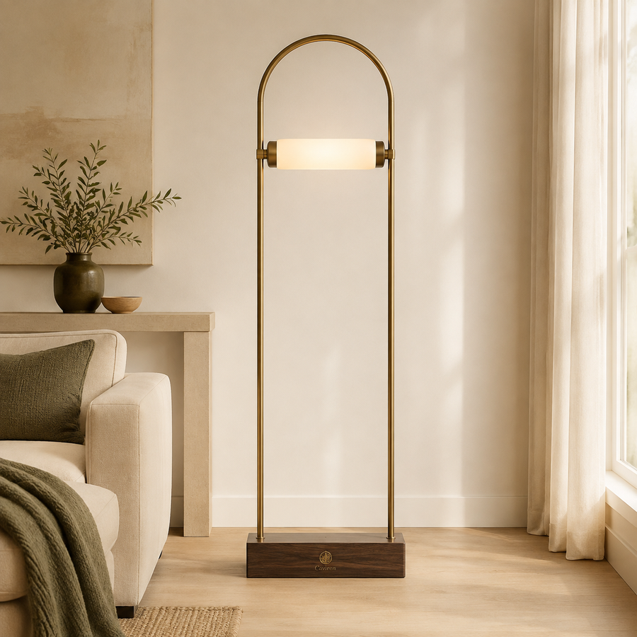 Caviren Arc Arch Capsule Floor Lamp
