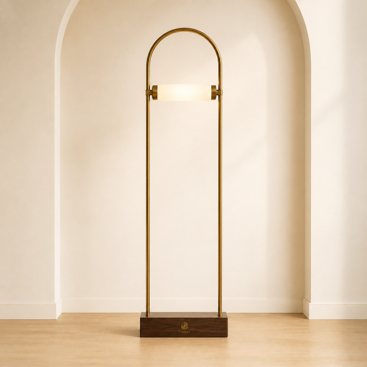 Caviren Arc Arch Capsule Floor Lamp