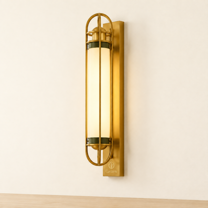 Caviren Veil Vertical Lantern Sconce
