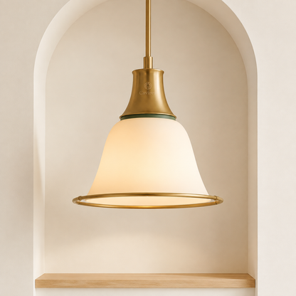Caviren Halo Bell Ring Pendant Light